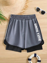 2-IN-1 Sports Shorts Waist Loose Breathable Shorts